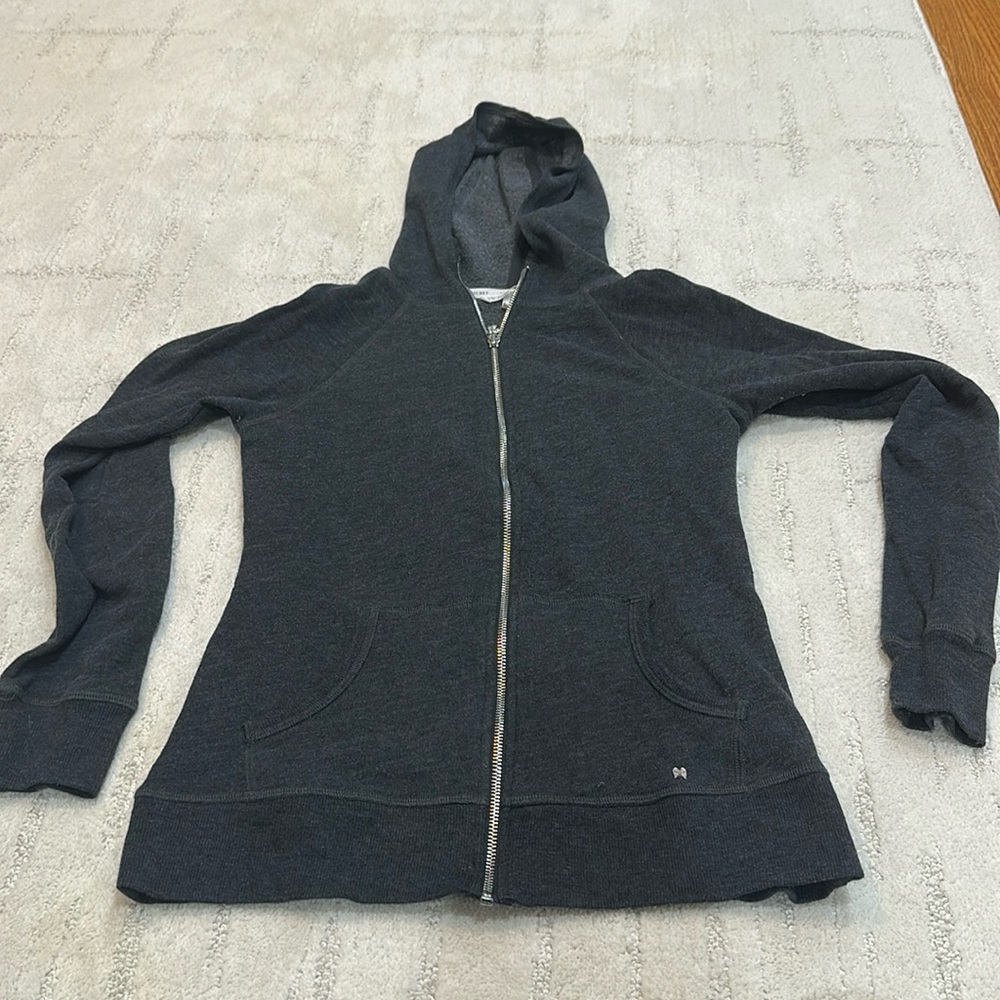 Pink size XS zip up hoodie